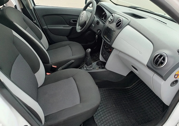 Dacia Sandero cena 23900 przebieg: 140512, rok produkcji 2014 z Ślesin małe 137